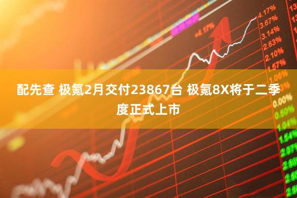 配先查 极氪2月交付23867台 极氪8X将于二季度正式上市