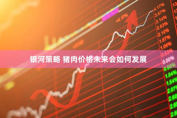银河策略 猪肉价格未来会如何发展