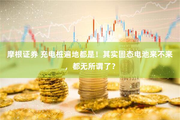 摩根证券 充电桩遍地都是！其实固态电池来不来，都无所谓了？
