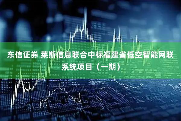 东信证券 莱斯信息联合中标福建省低空智能网联系统项目（一期）